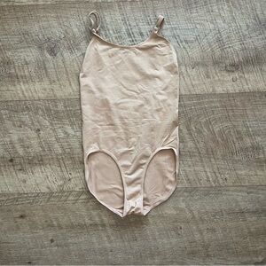 Girls' NudeLeotard One-Piece in Light Pink